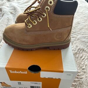 Only worn ONCE timberland boots toddler 10
